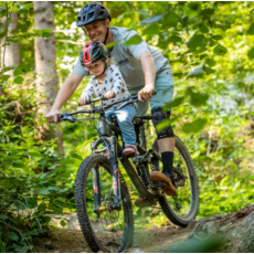 KIDS RIDE SHOTGUN SEAT HANDLEBAR COMBO BLACK