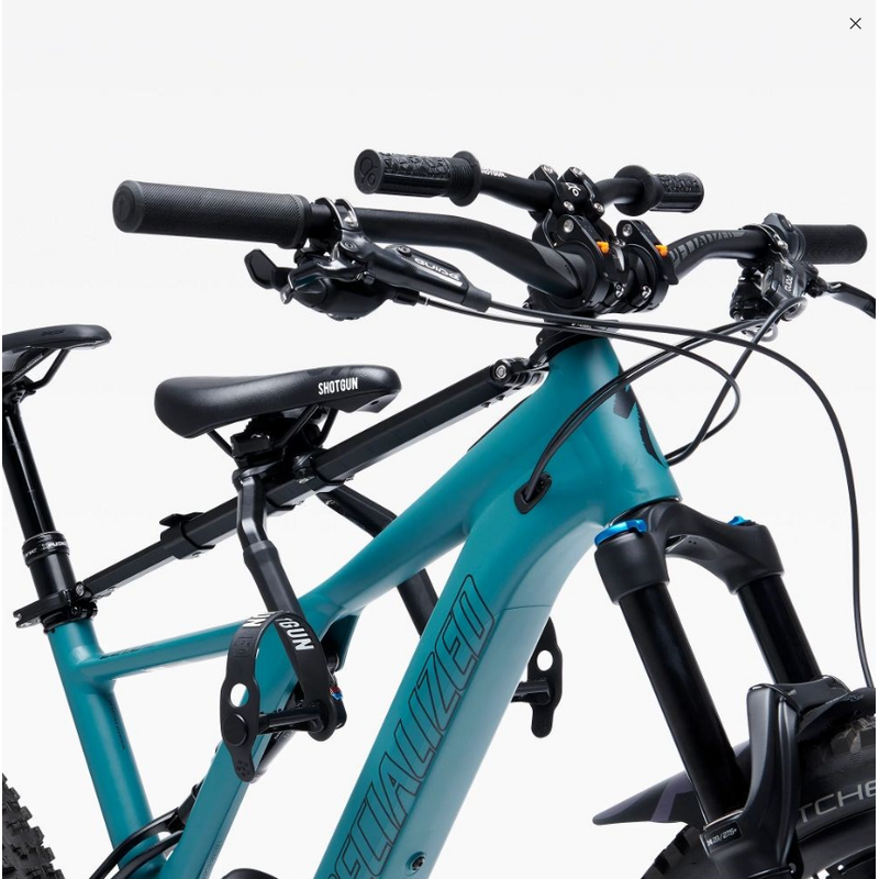 KIDS RIDE SHOTGUN PRO COMBO PRO MTB SEAT + PRO HANDLEBAR