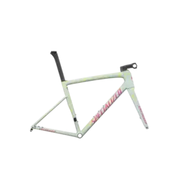 2025 Specialized Tarmac SL8 Pro Frameset Satin Ion Metallic / Sea Foam Strata / Rebel Pink Size 58