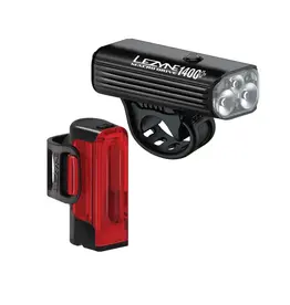 Lezyne Lezyne Macro Drive 1400+ & Strip Drive Pro 400+ Light Pair