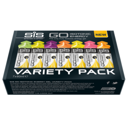Science In Sport SiS GO Isotonic Energy Gel 7x 60ml Variety Pack