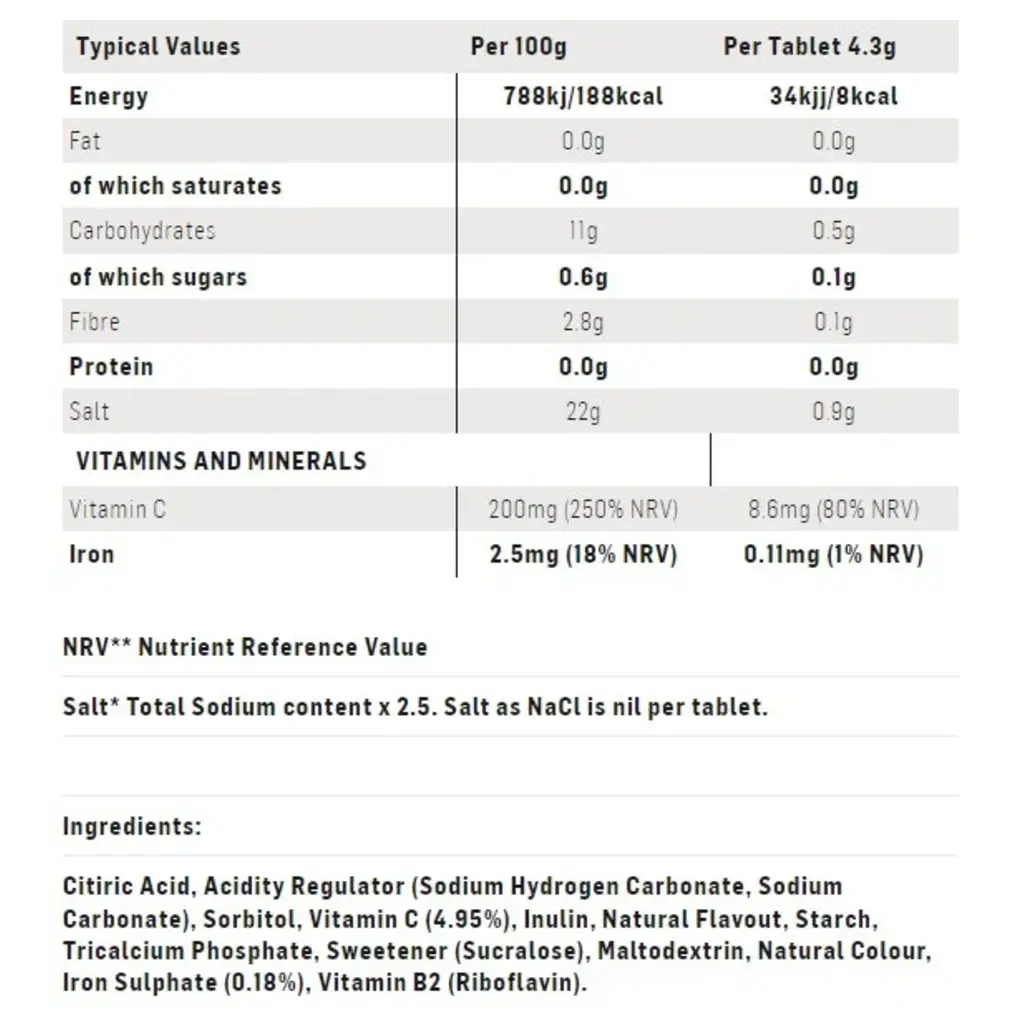 SiS Go Hydro 20 Tablets Orange