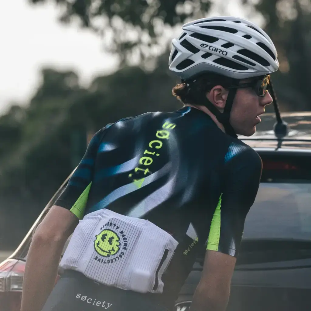 Society Society Mens Racing Collective Short Sleeve Jersey [Dark]