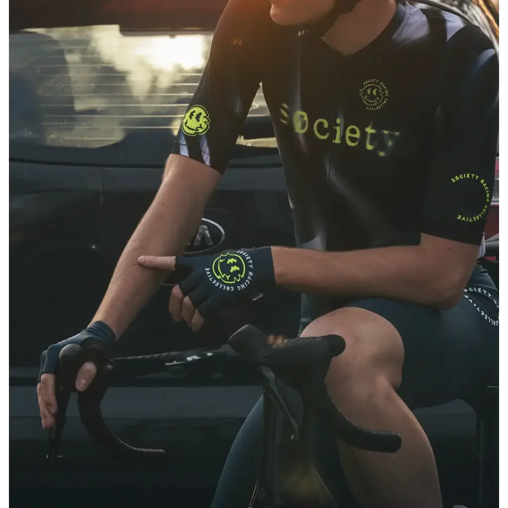 Society Society Mens Racing Collective Short Sleeve Jersey [Dark]