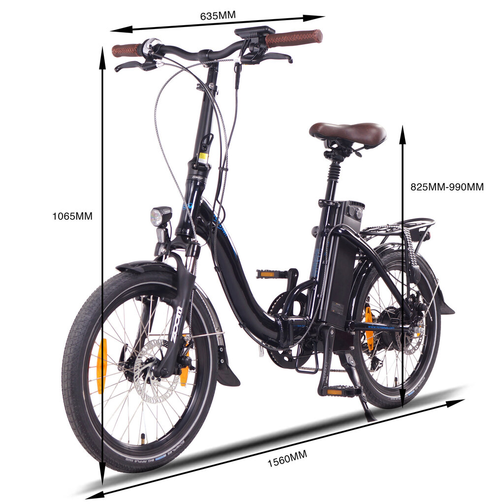 NCM Paris Folding E-Bike