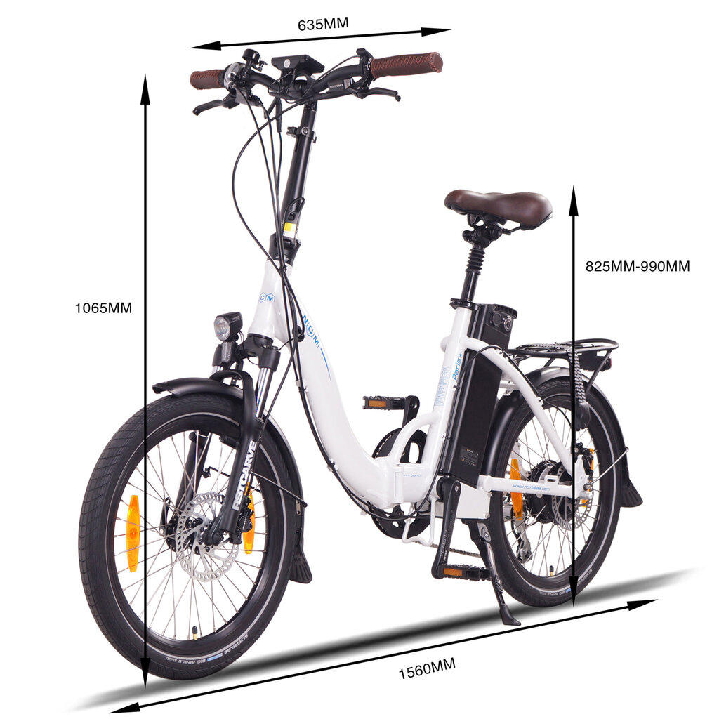 NCM Paris+ Folding E-Bike