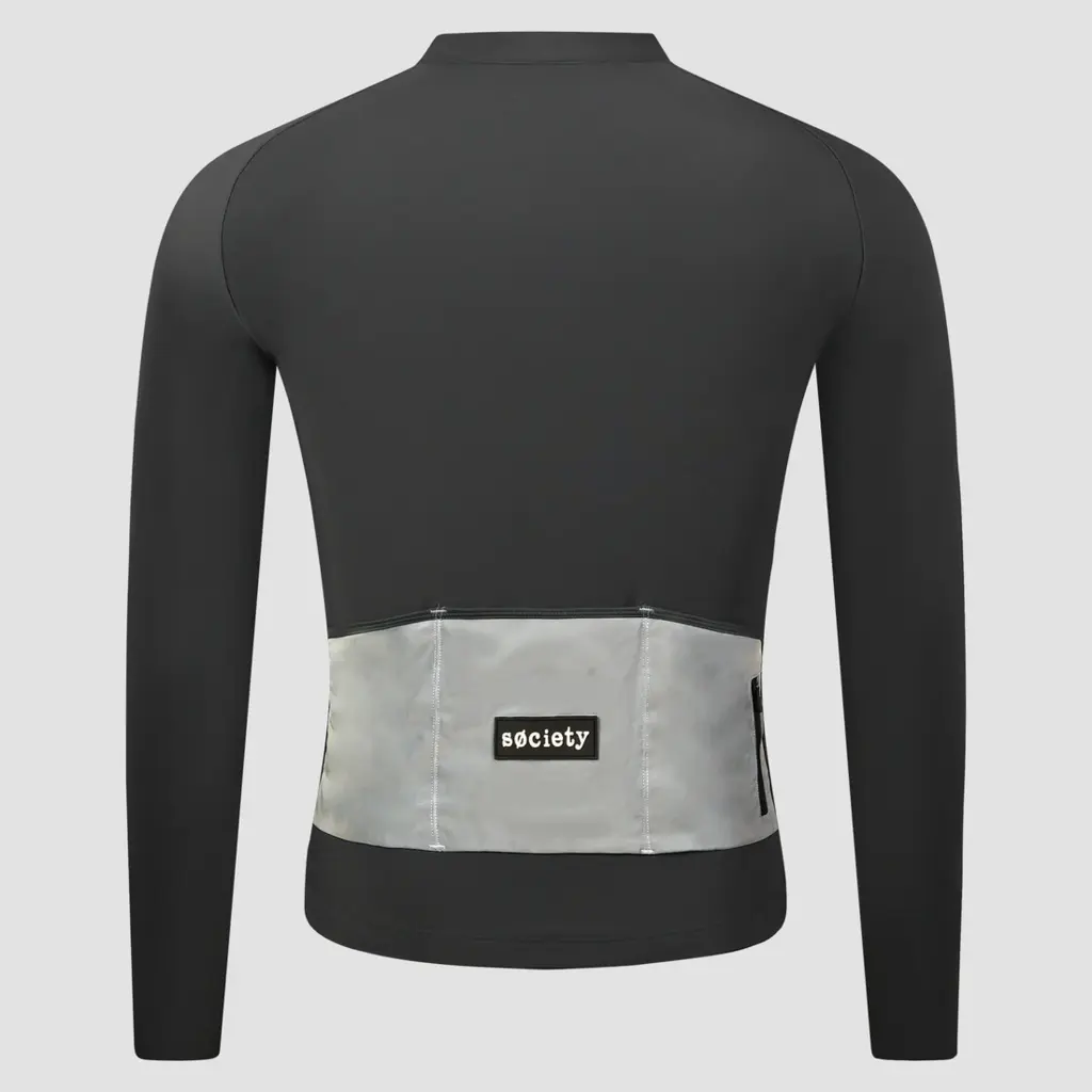 Society Society Mens Vision Thermal Jersey (Graphite)