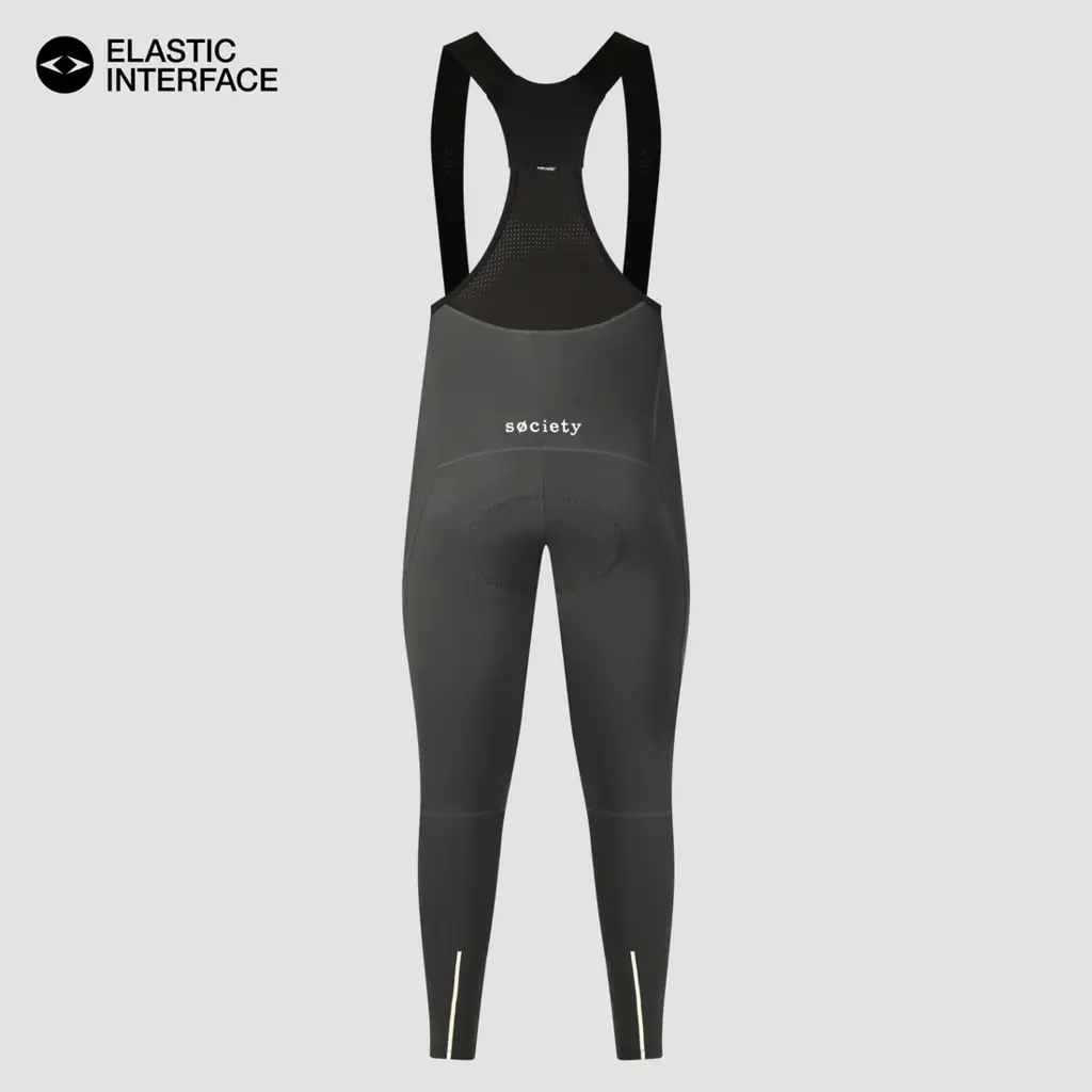 Society Society Mens Classic Thermal Bib Tights [Graphite]