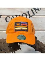 Driftwood Mercantile Driftwood Merc Crab Flag Pawleys Hat Light Orange