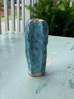 Luffa Tall Sea Blue Vase