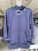 Hoodie w/Collar Script And Heart