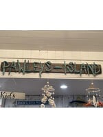 Painted Driftwood Pawleys Island Sign