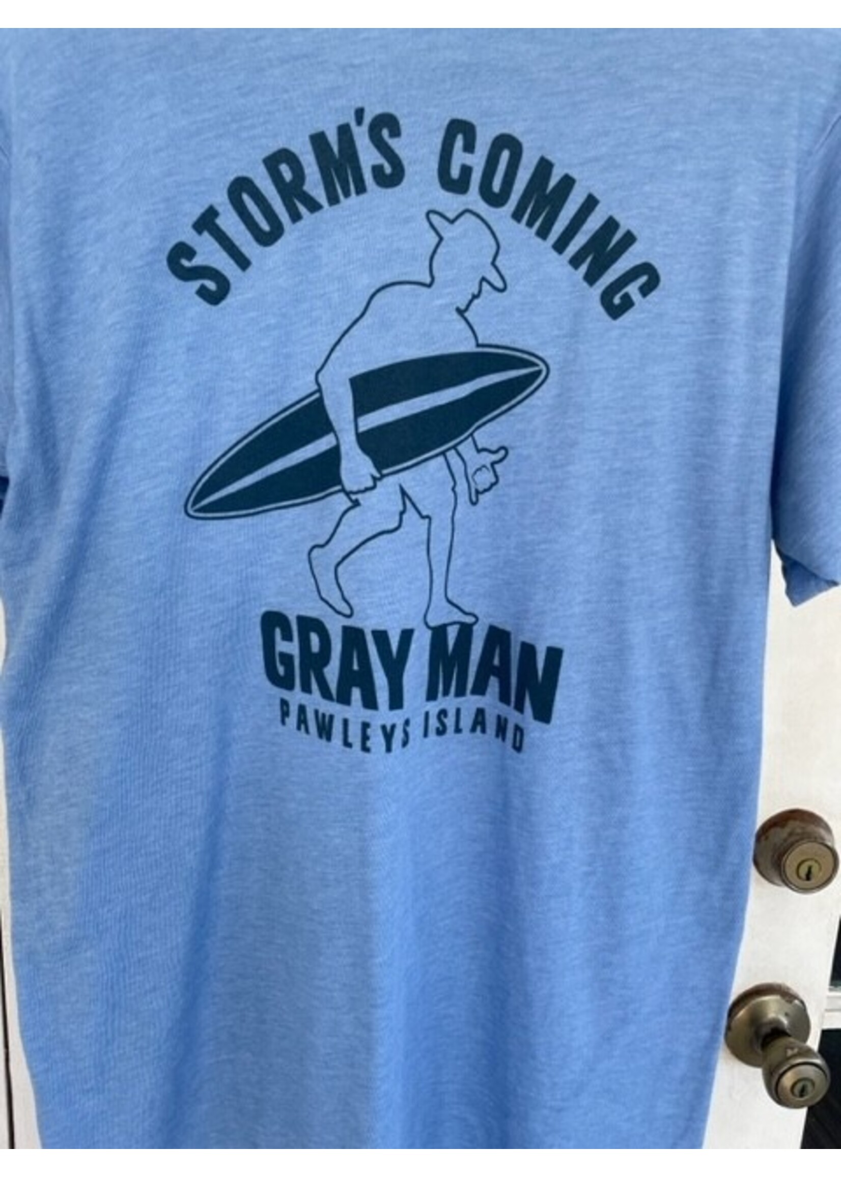 Driftwood Mercantile Gray Man Storm's Coming Tee