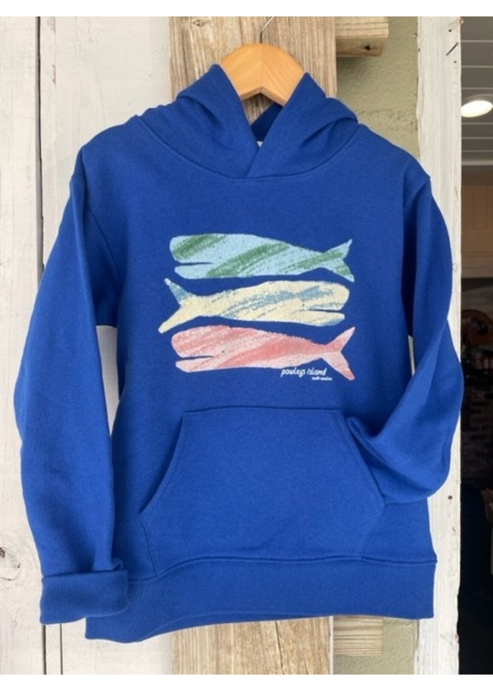 Youth Hoodie Whales