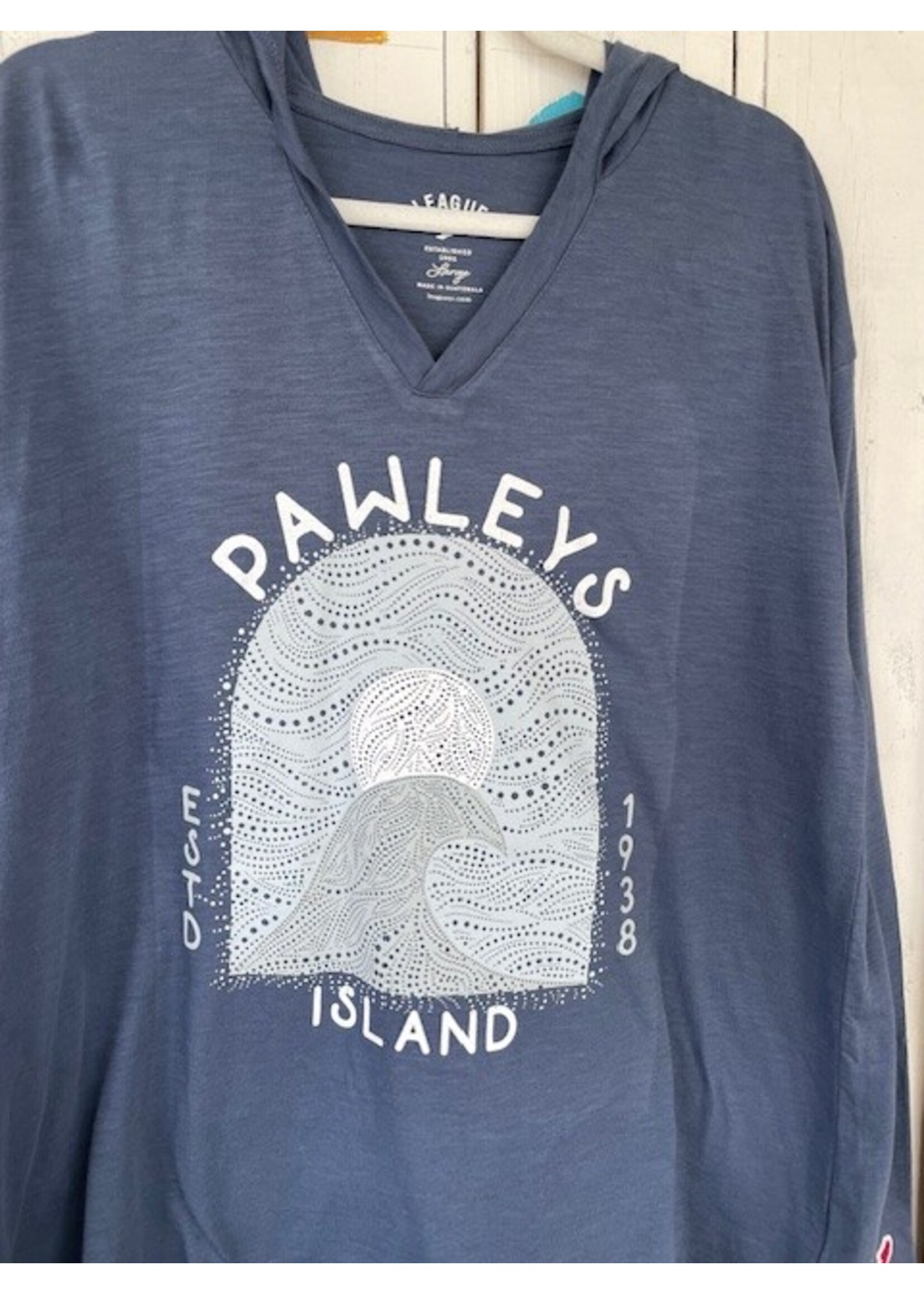 Slub Hoodie w/Pawleys Island Phosphenes