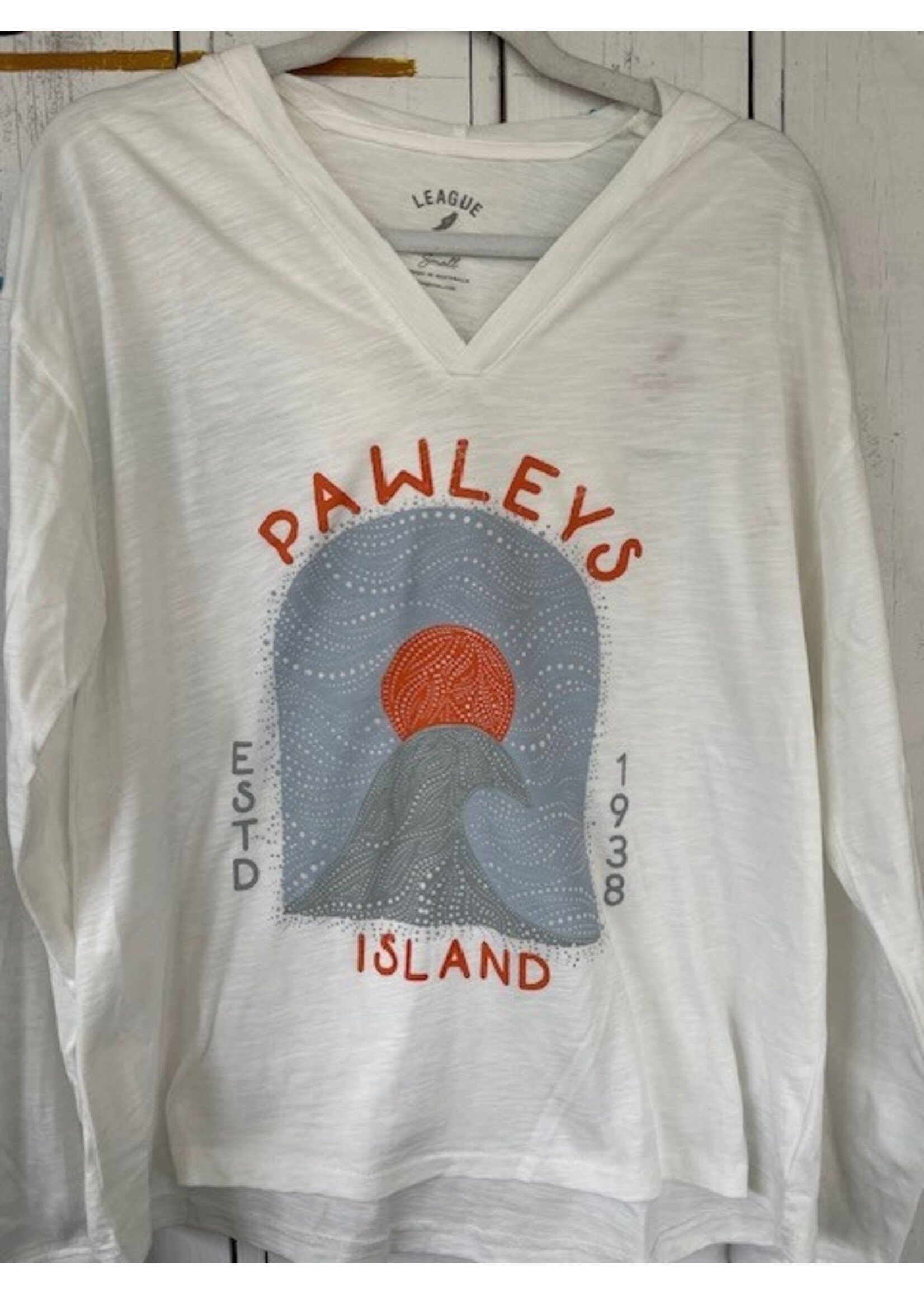 Slub Hoodie w/Pawleys Island Phosphenes