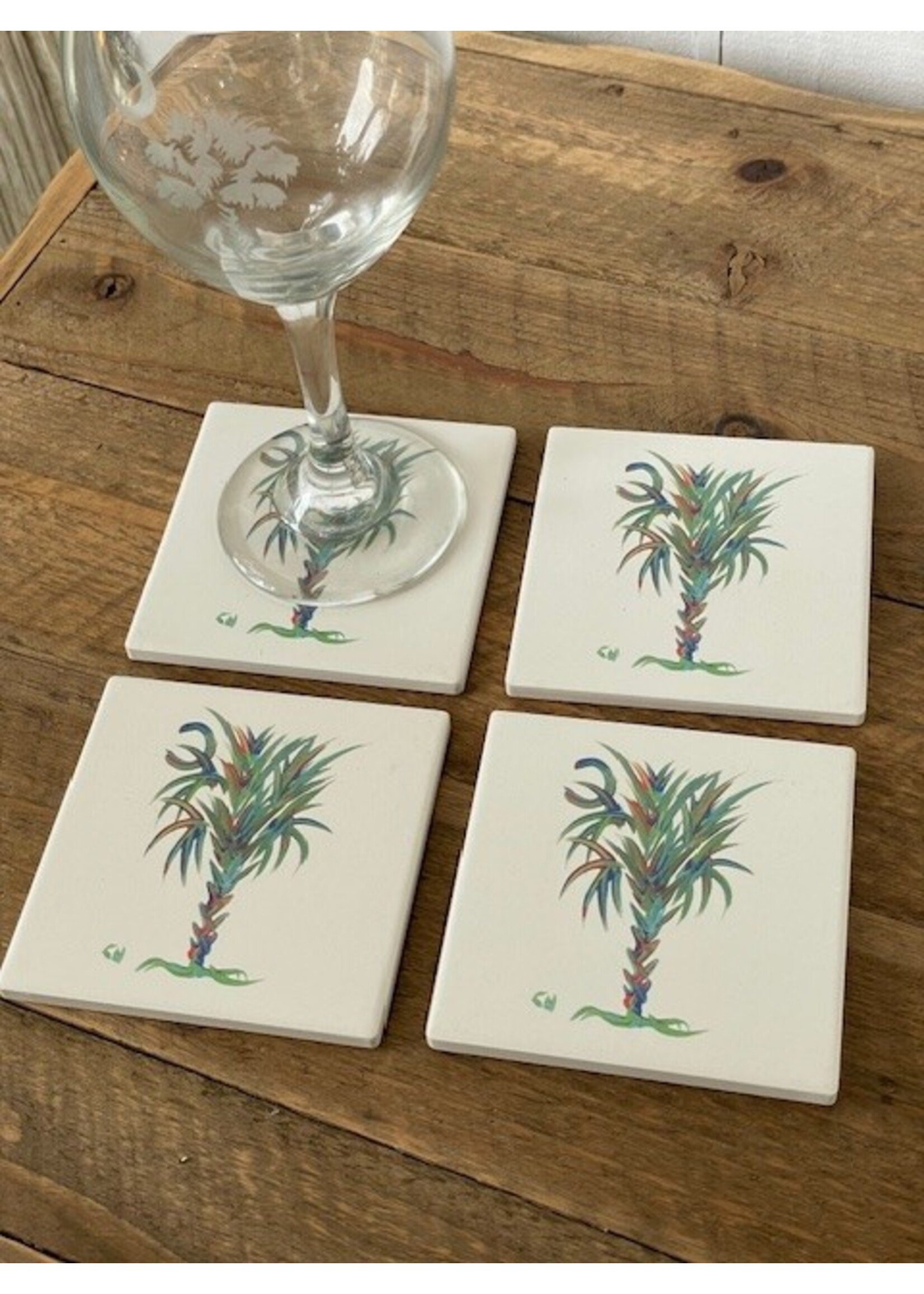 Calmettos Coasters 4pk