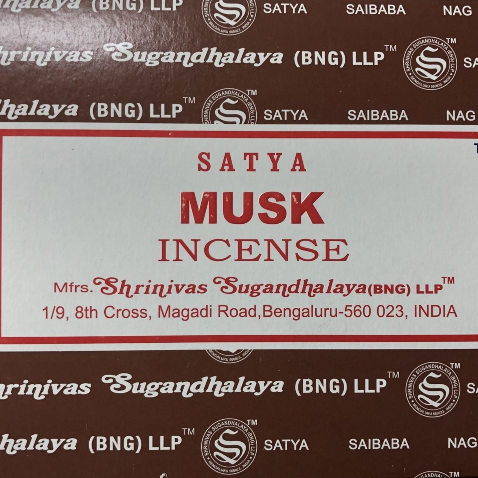 Satya Musk Incense Sticks