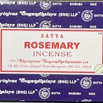 Satya Satya Incense Sticks - Rosemary- 15 Grams
