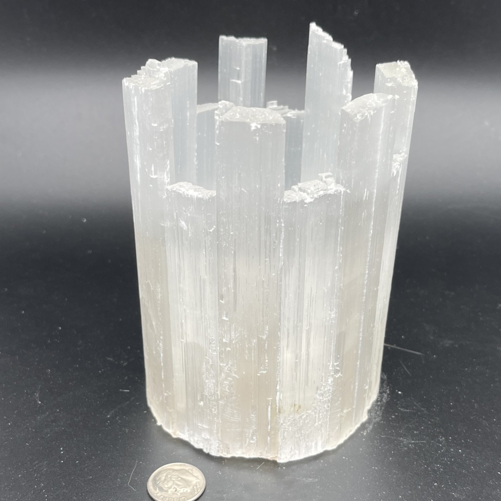 Selenite - Candle Holder from Wands