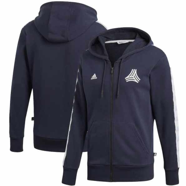adidas Tango Repeat Full-Zip Hoodie  - Dark Navy