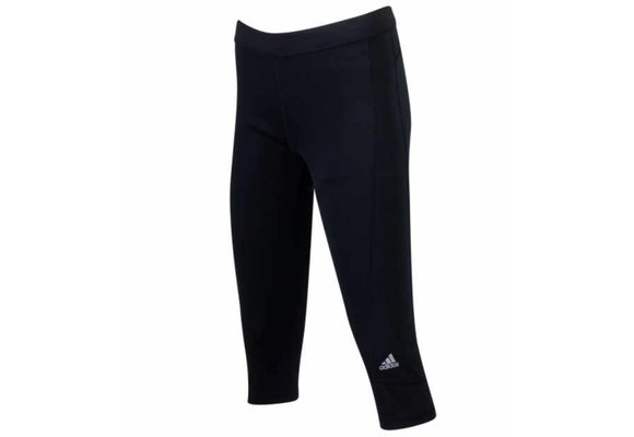 adidas Womens TechFit Capri Pants - Black