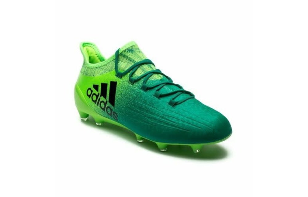 adidas X 16.1 FG Soccer Shoes - Solar Green/Black - Soccerium