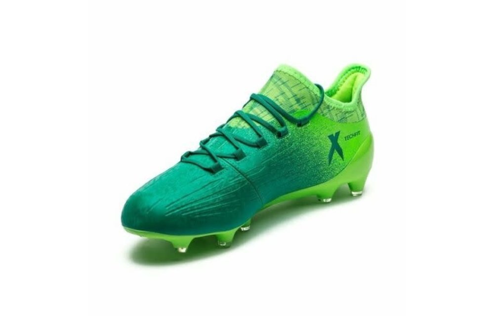 adidas 16.1 FG Soccer Shoes - Solar Green/Black -