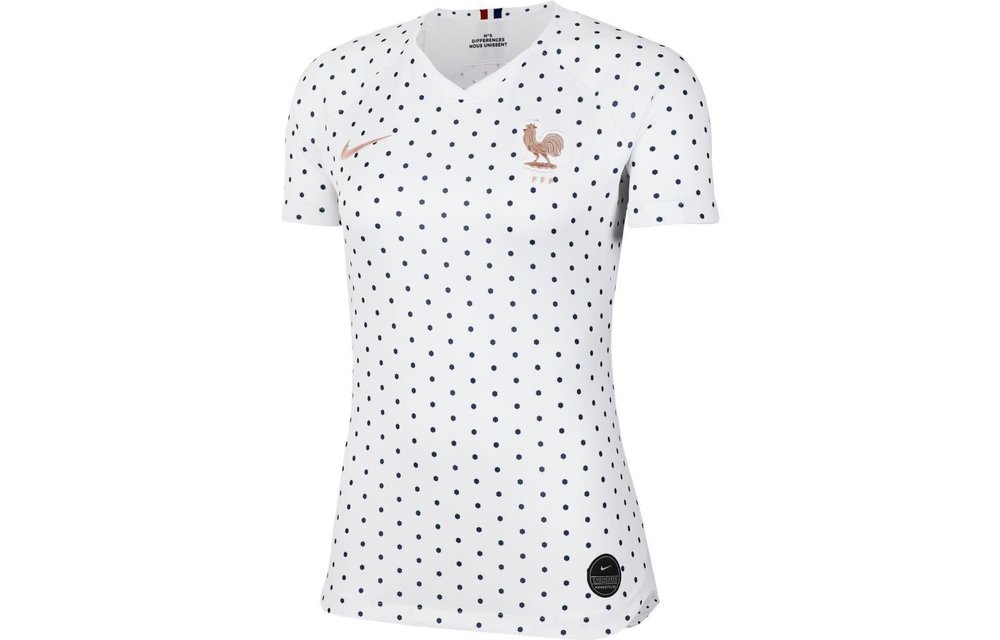 Nike France  Womens 2019 Away Replica Jersey