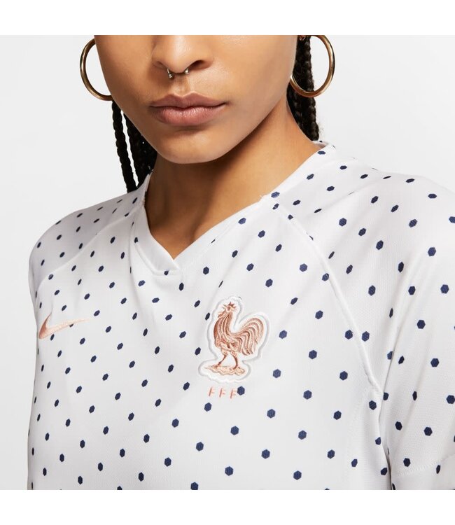 Nike Nike France  Womens 2019 Away Replica Jersey