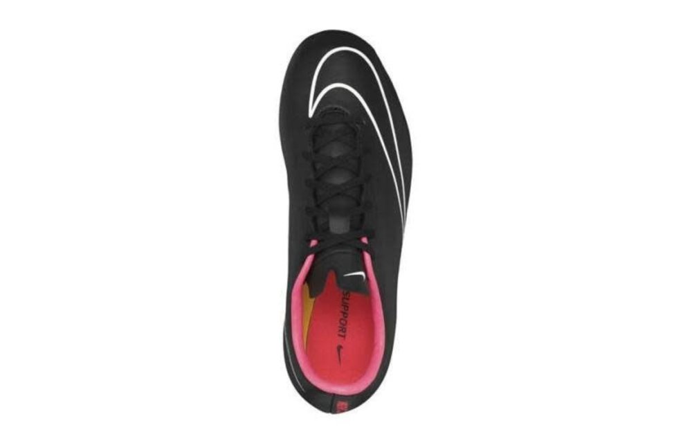 Nike Jr Mercurial Victory IV FG Soccer - Black/White/Red - Soccerium