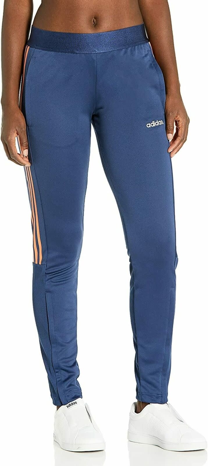 adidas Womens Sereno Climalite Pants - Tech Indigo/Sand