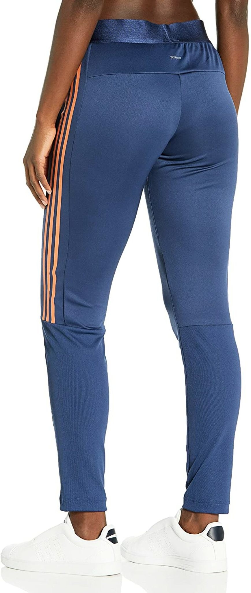 adidas Womens Sereno Climalite Soccer Pants - Tech Indigo/Sand