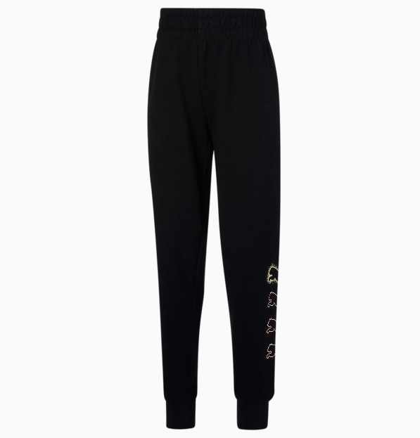 Puma Youth / Kids Rebel Joggers - Black