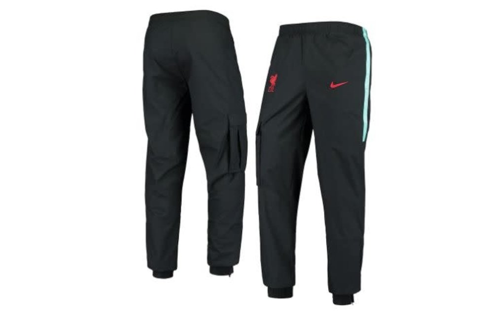 Nike 2020-21 Liverpool Woven Track Pants - Dark Gray/ Turquoise