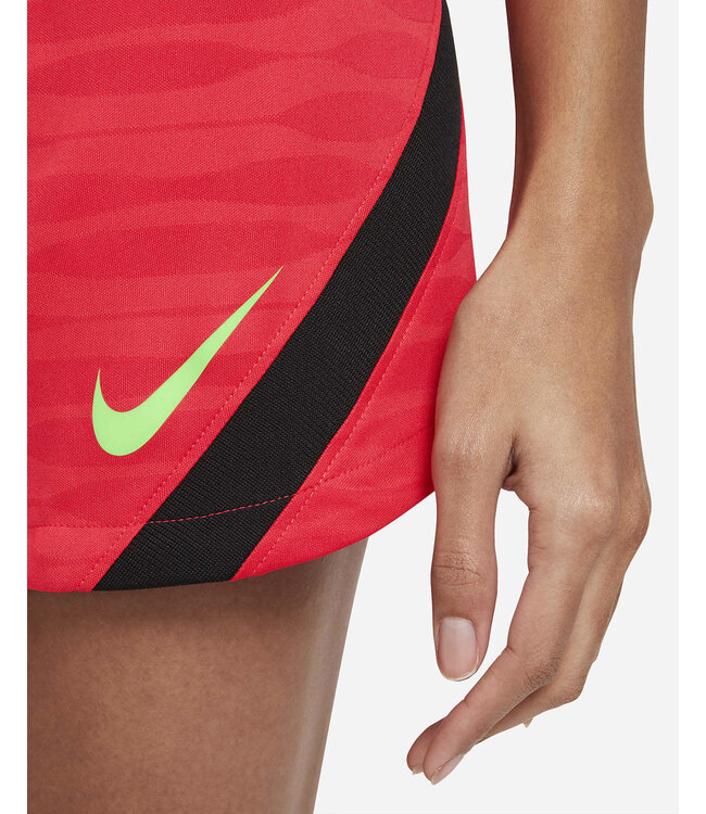 Nike Nike Womens Dri-Fit Strike Soccer  Shorts - Red/Black/Green