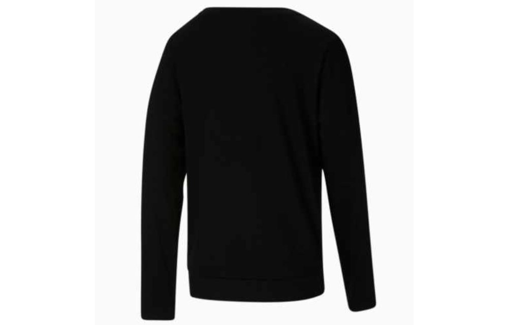 Puma Girls' Long Sleeve Fashion Tee  - Black