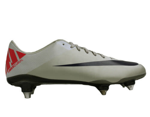 Mercurial Vapor VII SG Soccer Shoes - Granite/Pink - Soccerium