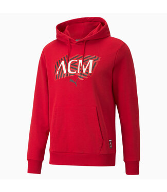 Puma Puma 2020-21 AC Milan FTBL Core Graphic Sweater - Red/Black