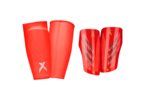 adidas X  21 League Shin Guards - Solar Red/White
