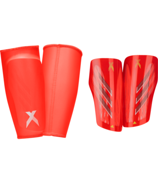 adidas adidas X  21 League Shin Guards - Solar Red/White