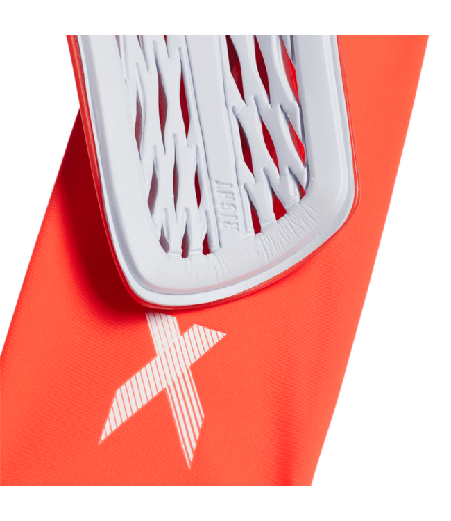 adidas adidas X  21 League Shin Guards - Solar Red/White