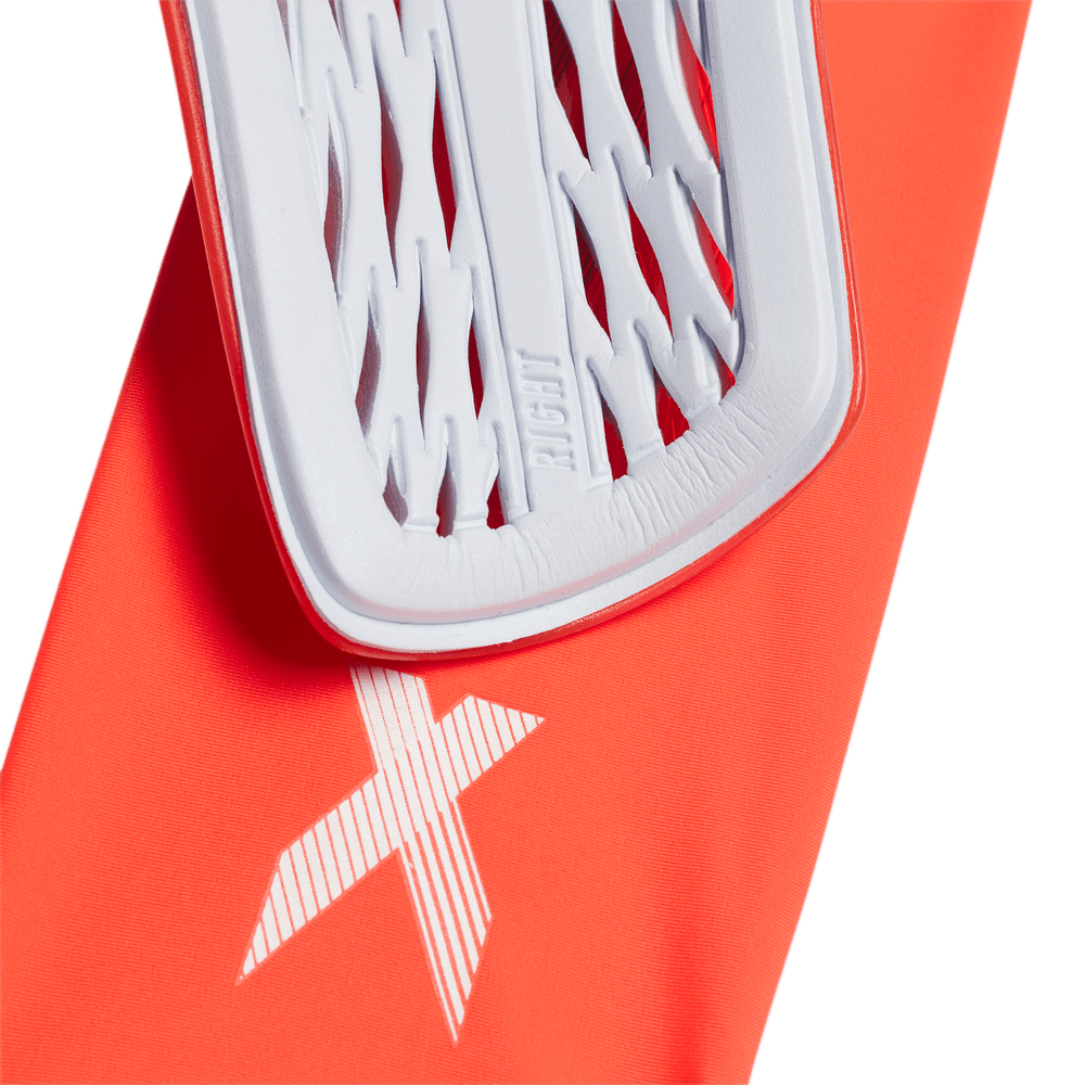 adidas X  21 League Shin Guards - Solar Red/White