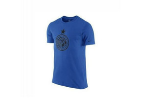 Nike Inter Milan 2012-2013 Poly Core Crest Soccer Shirt-Blue