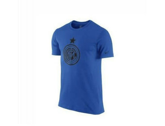 Nike Inter Milan 2012-2013 Poly Core Crest Soccer Shirt-Blue