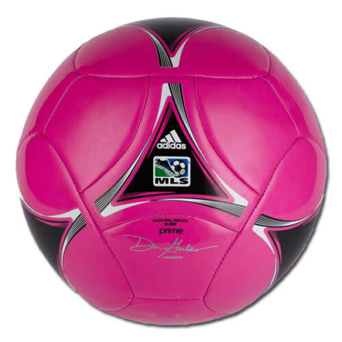 adidas MLS Capitano 12 BCA Soccer Ball - Pink