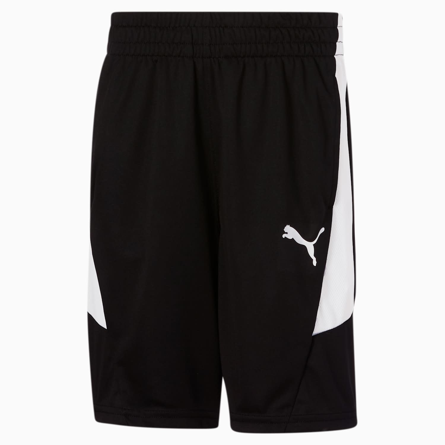 Puma Jr KIds Core Shorts - Black/White