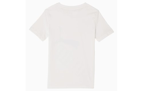 Puma Amplified Little Kids' Graphic Tee - White/Black