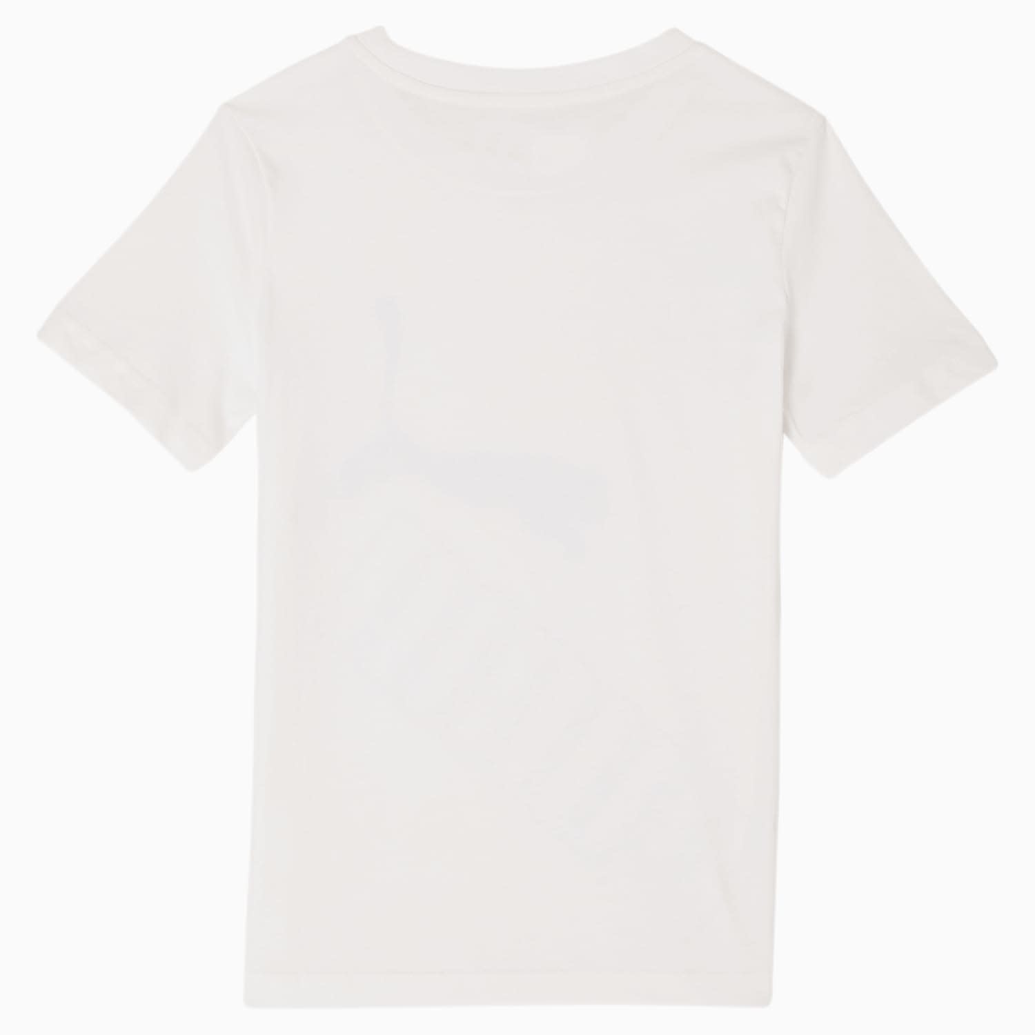 Puma Amplified Little Kids' Graphic Tee - White/Black