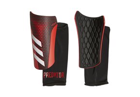 adidas Predator 20 League Shin Guards - Black/Active Red